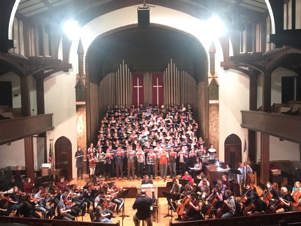 Choir and orchestra perform Handel’s ‘Messiah’