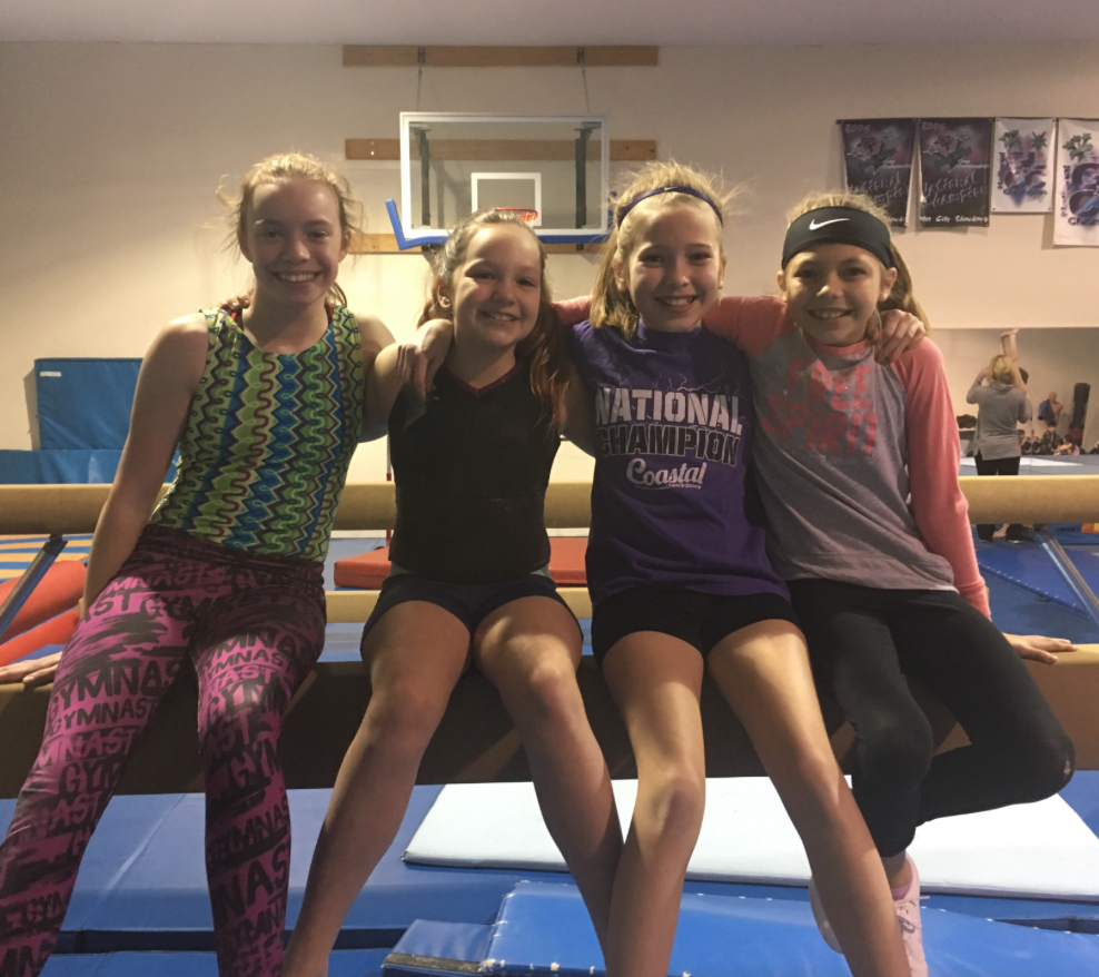 Students learn to fly at Hillsdale Gymnastics, Dance, and Cheer Center