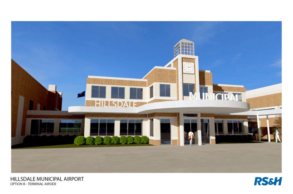 Multi-million dollar concept proposed for Hillsdale Municipal Airport expansion