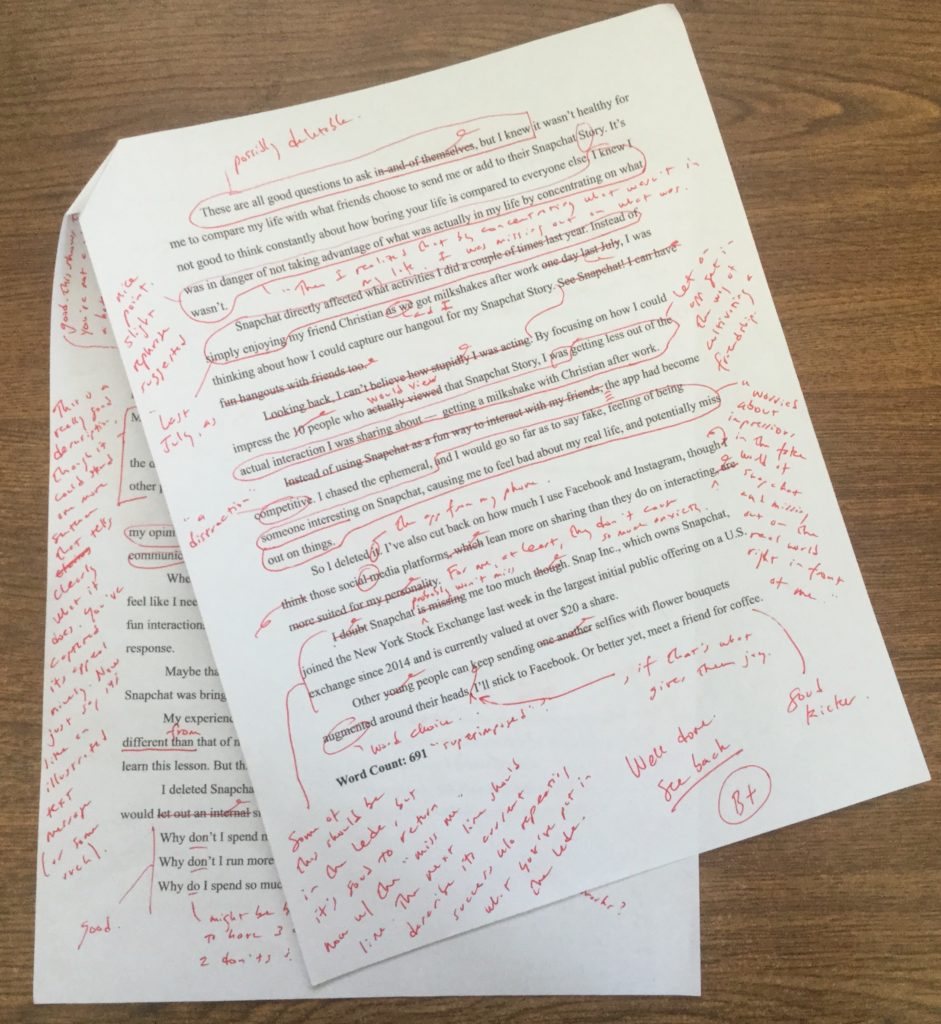 Delp in translation: reading professor’s handwriting