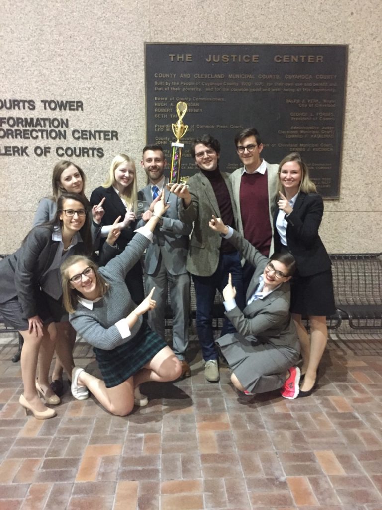 Mock trial goes undefeated at regionals