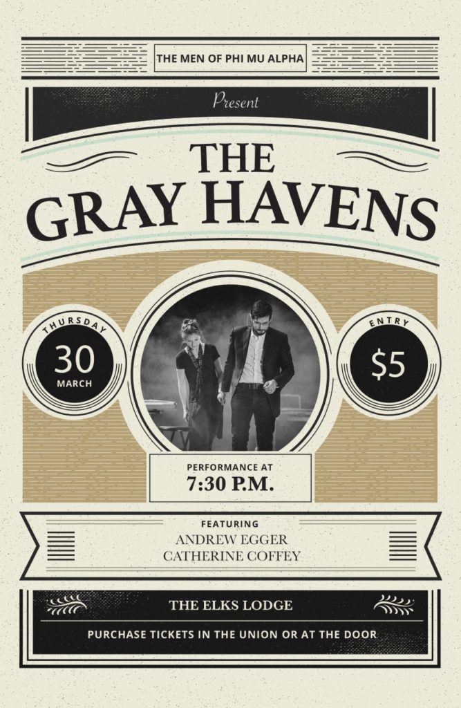 Gray Havens and Hillsdalians perform at Elks Lodge tonight