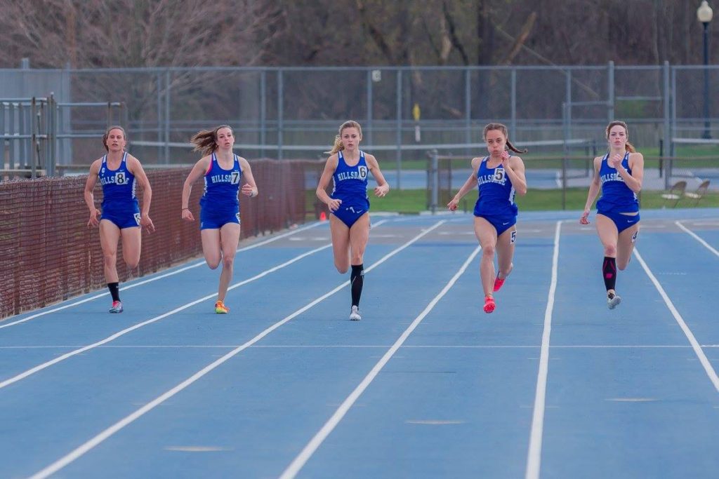 Women’s track sets personal records at home meet