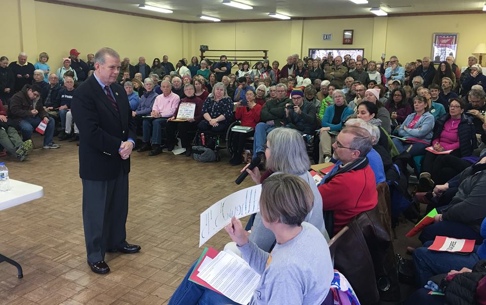 Walberg ranked among top ten public officials for hosting town hall meetings