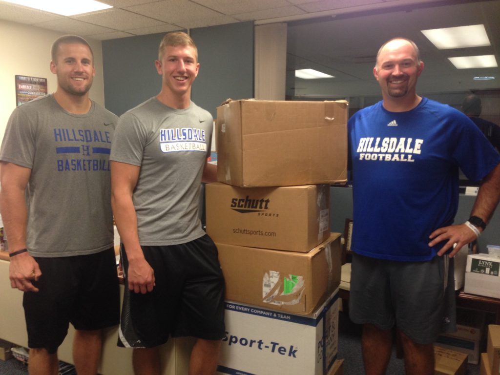 Hillsdale athletics send aid to Hurricane Harvey victims