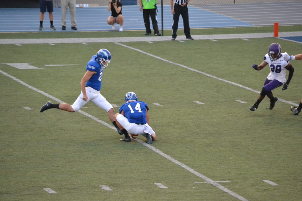 Football suffers road defeat to G-MAC rival