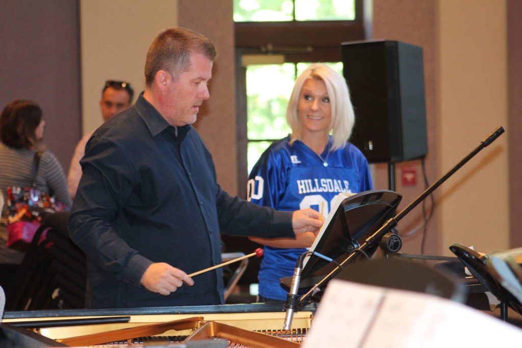 Faculty duo performs piano and percussion