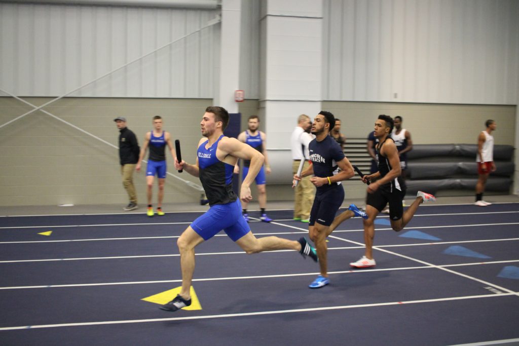 Two men’s track athletes earn G-MAC honors at Wolverine Invite