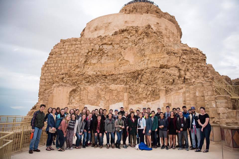 50 Hillsdale students tour Israel