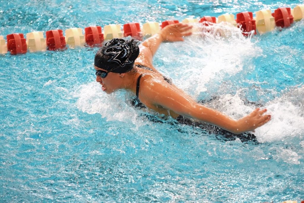 Swim team takes second in its first-ever G-MAC championship