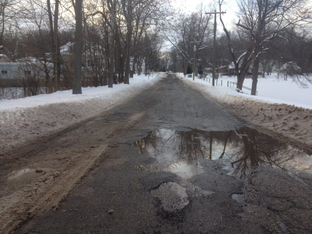 Tattered roads suffer under snowstorm strain