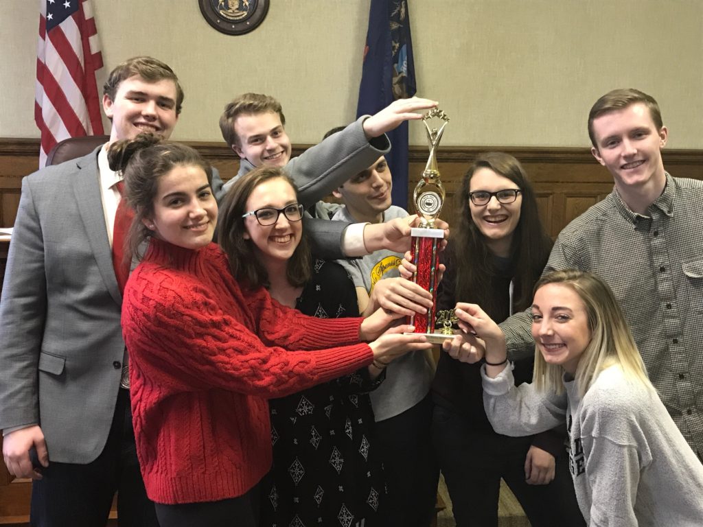 Mock trial will compete at opening round championship series