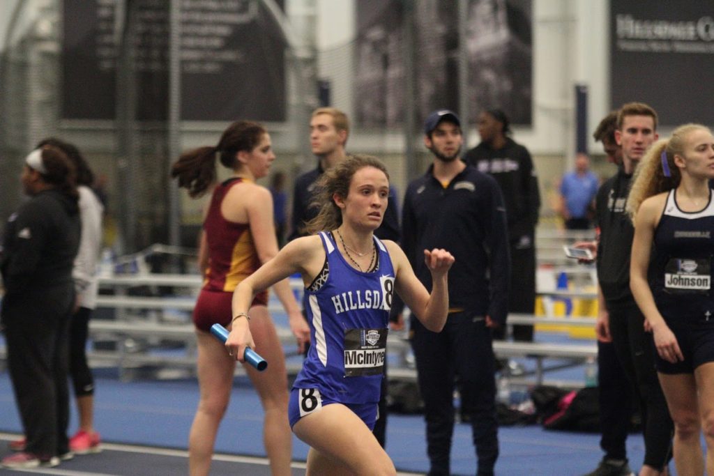 McIntyre finishes indoor track career with All-American honors