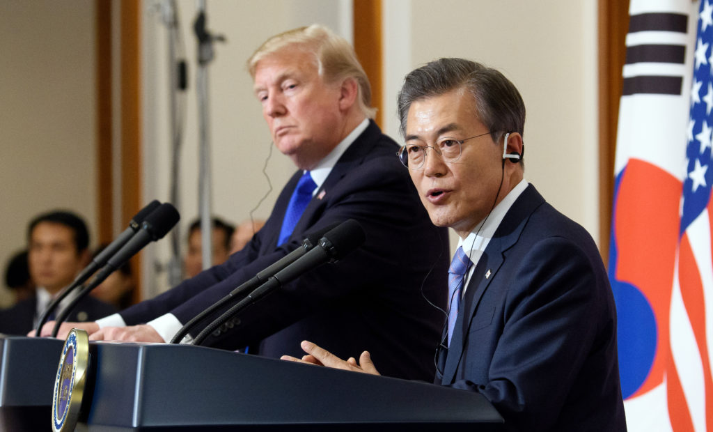 Trump may lead North and South Korea to peace