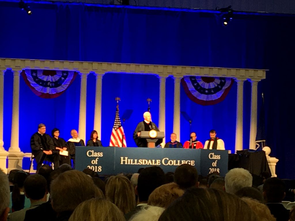 Return to tradition: A Hillsdale should be the commencement speaker