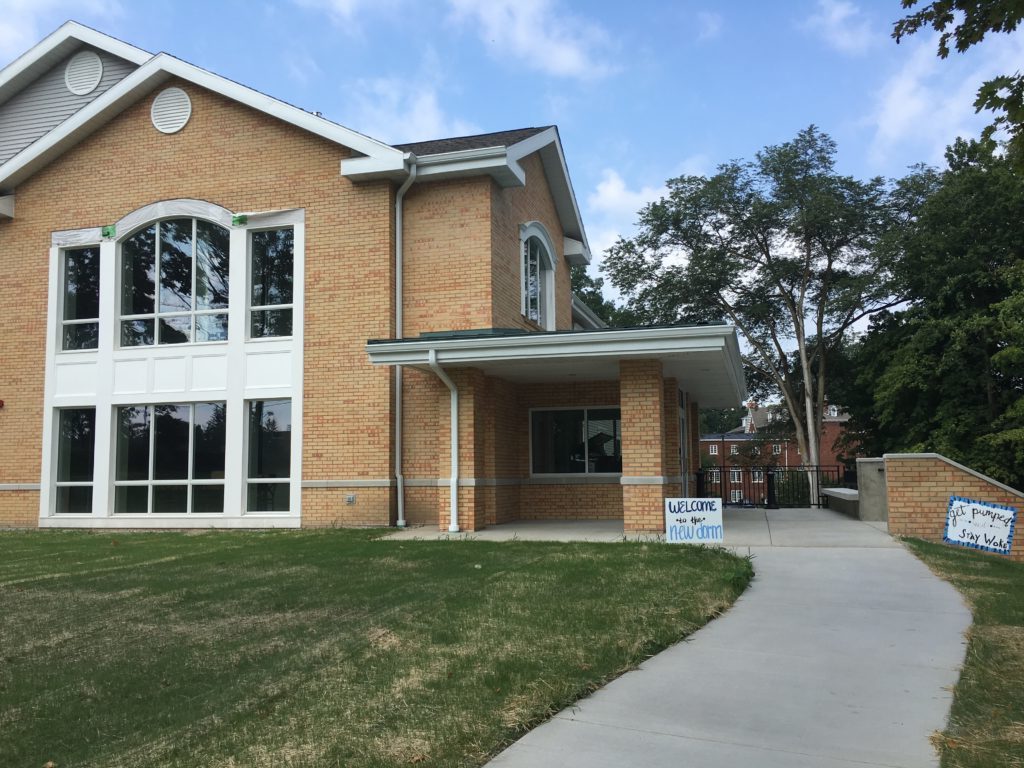 New dorm provides  welcoming community,  campus coffee shop