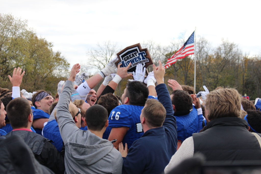 G-MAC Champions! Chargers defeat Tiffin to win first conference championship since 2011