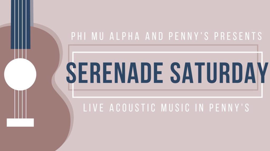 Coffee and serenades this Saturday
