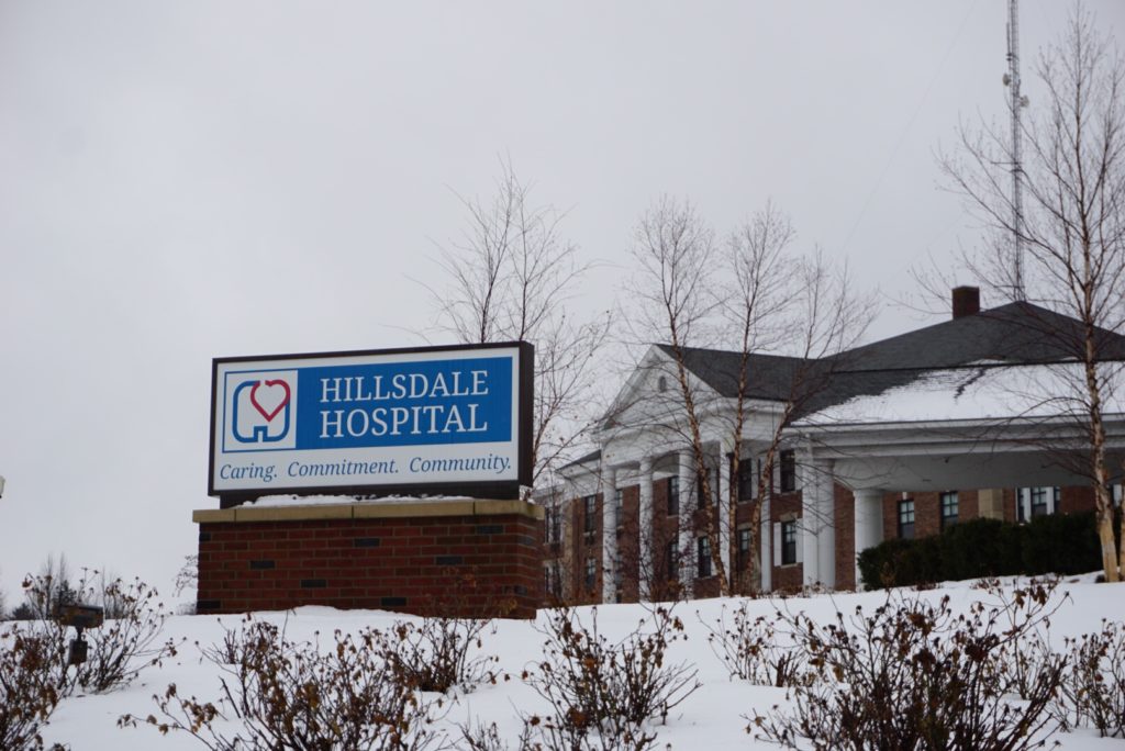 Hillsdale Hospital publishes prices to comply with Department of Health