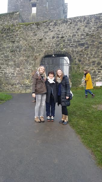 Checking off the bucket list:   Mrs. A goes to Ireland