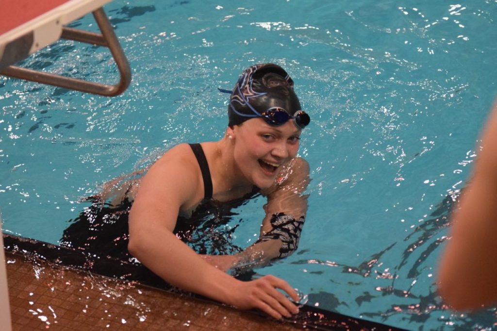 Ellingson named sixth All-American in college swim program history