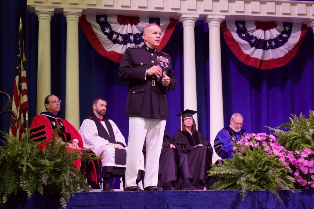 General Robert Neller delivers 167th Commencement Address