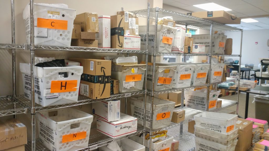 Postal center takes over student mailroom operations