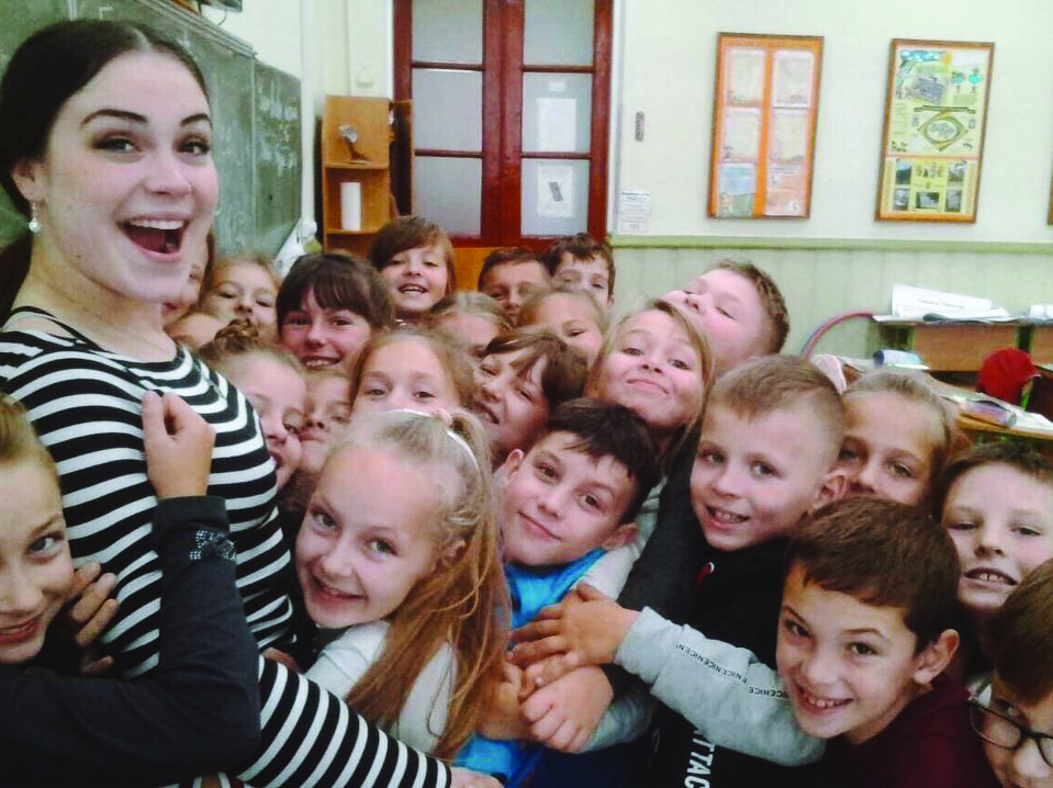 Alumna teaches folk dance in Ukraine