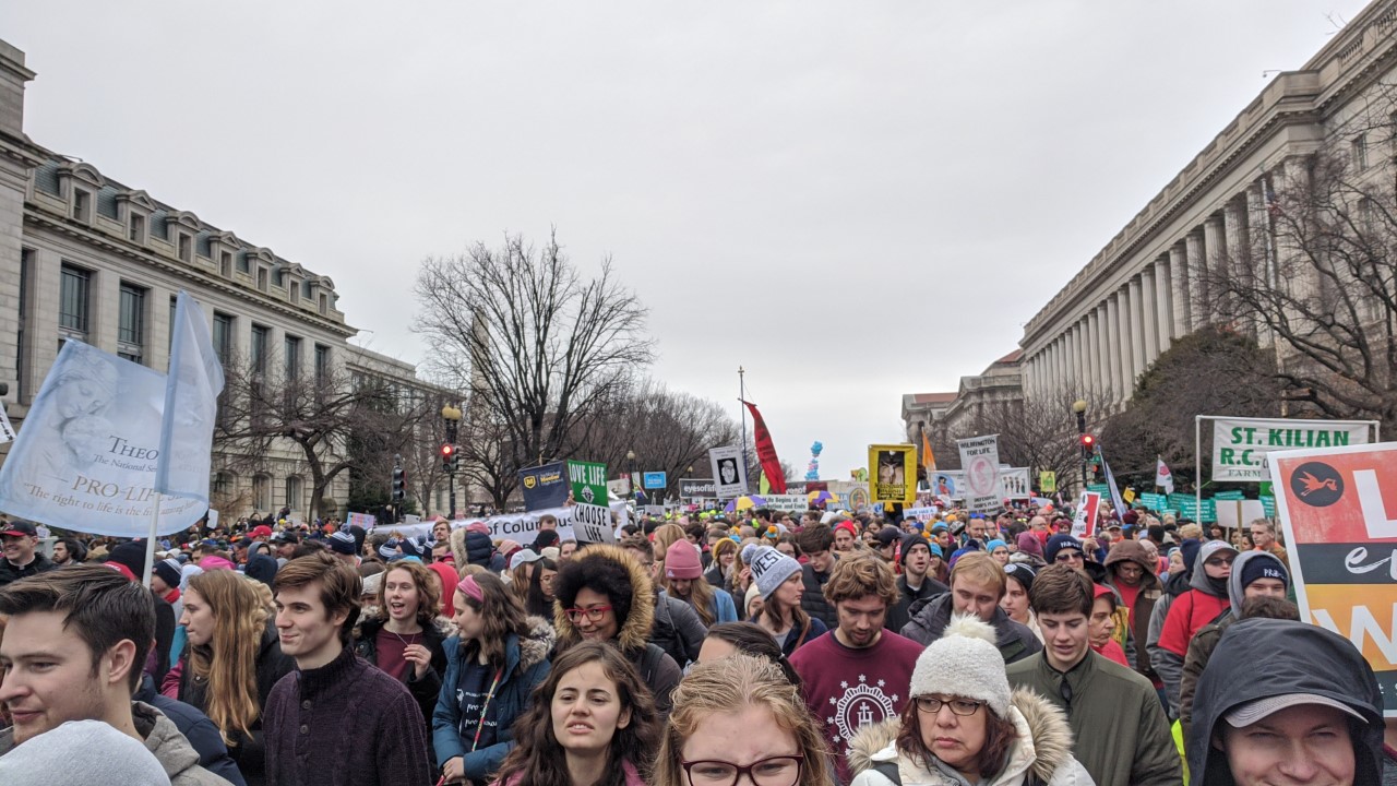 Record number of students attend March for Life