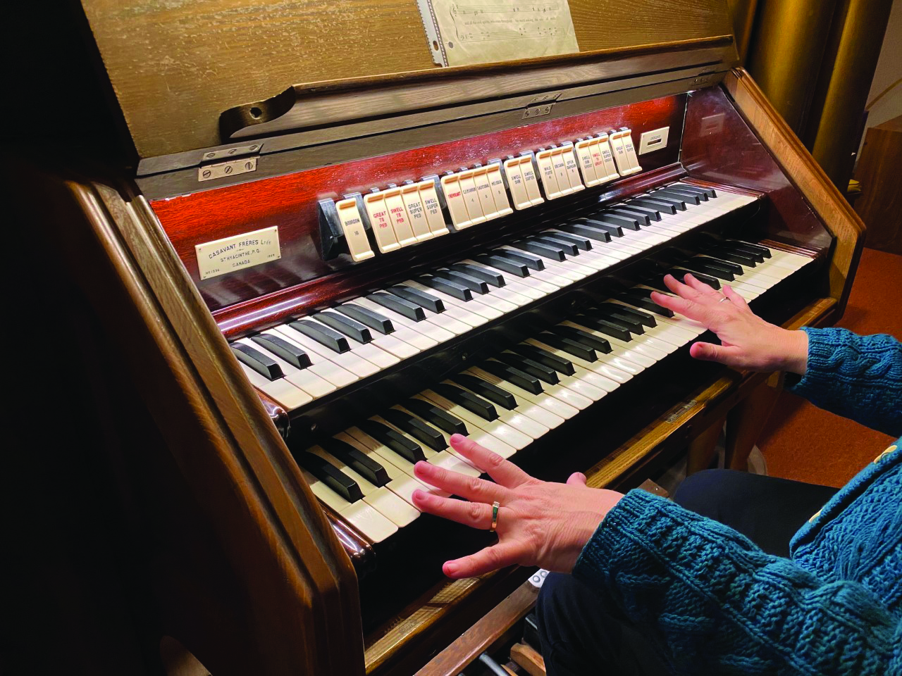 Pipes, please: Church restores historic organ