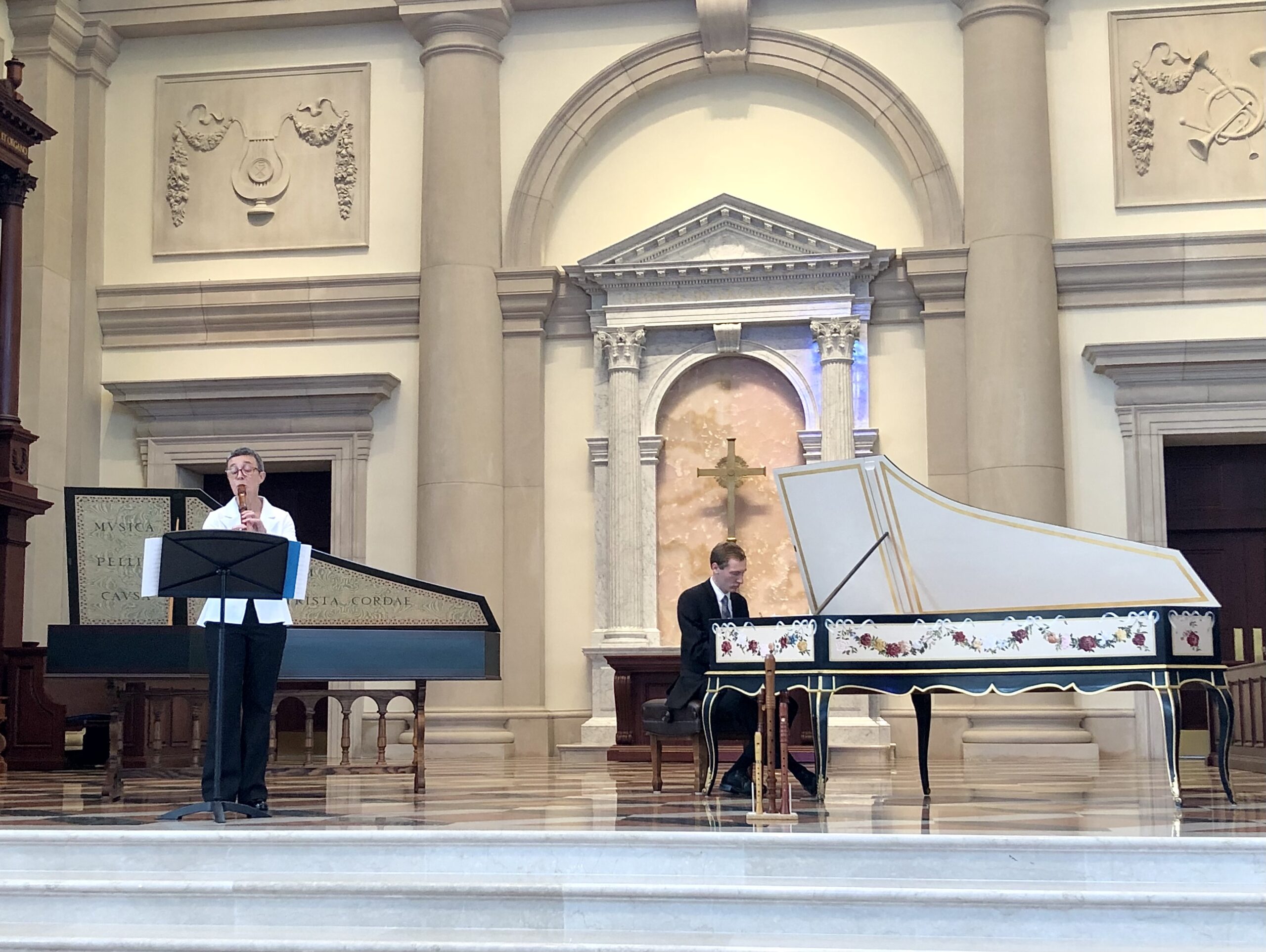 Professors Tacke and Sherman perform at first recital of season