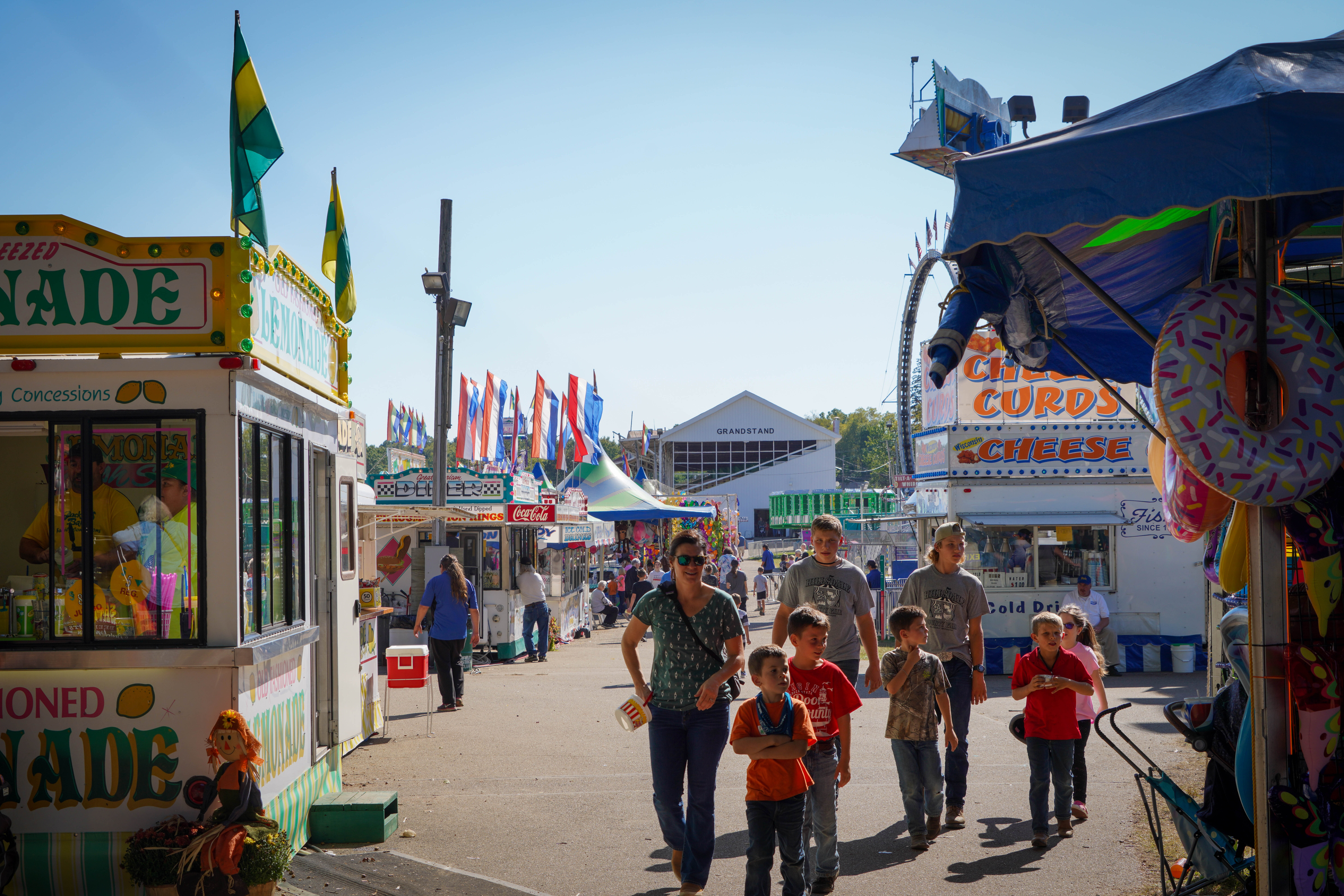 Fair-goers enjoy everything the Hillsdale County Fair has to offer. Collegian | Grace Umland