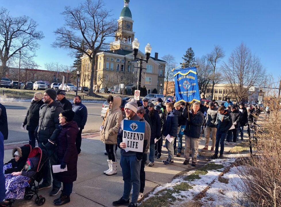 St. Anthony’s church hosts March for Life in downtown Hillsdale