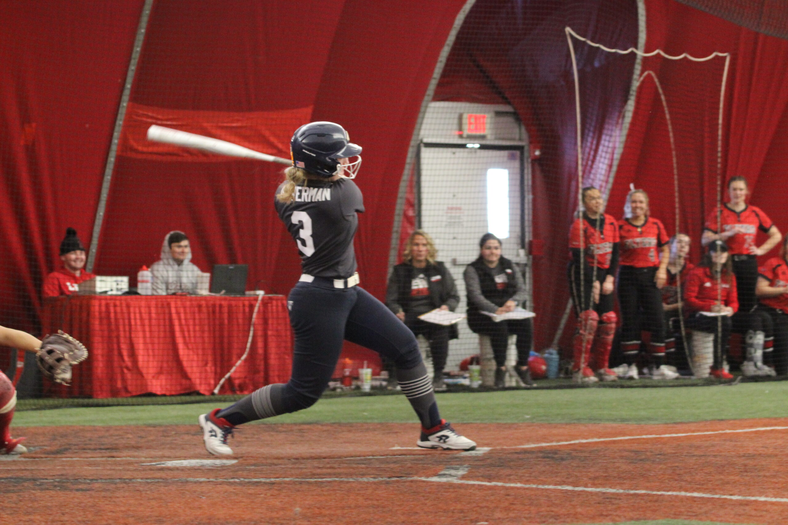 Softball goes 1-4 at Lewis Dome Tourney