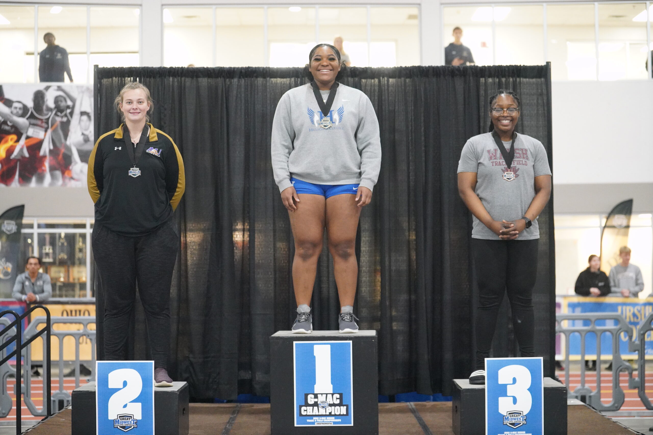 Chargers send three to Indoor Nationals, place second at Indoor Conference Championship