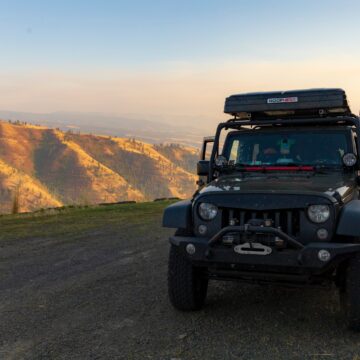 Married alumni call a Jeep Wrangler home