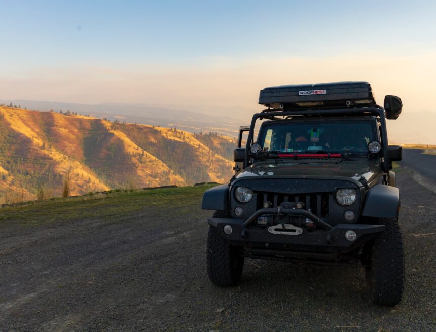 Married alumni call a Jeep Wrangler home
