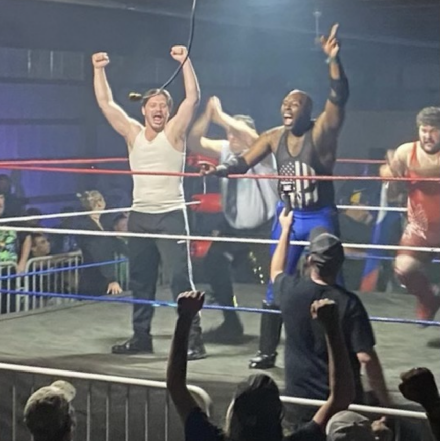 Mayor Adam Stockford wins Saturday Night Slam