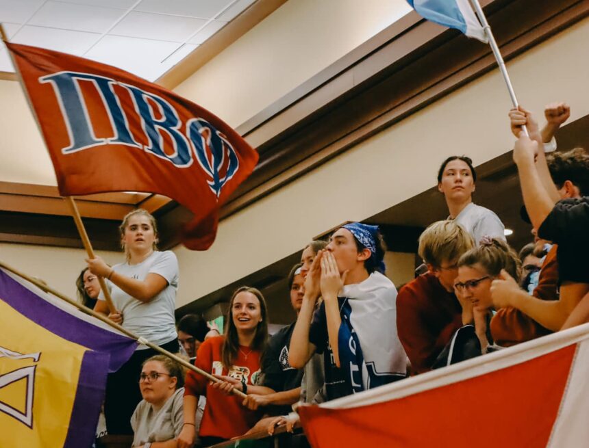 1950s style inspired artistic creativity for top homecoming banners
