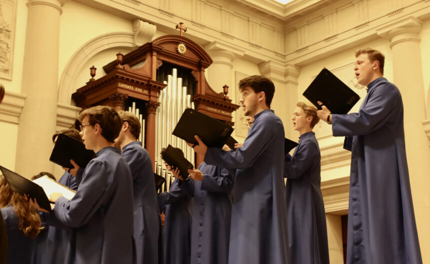 Choir debuts sacred concert