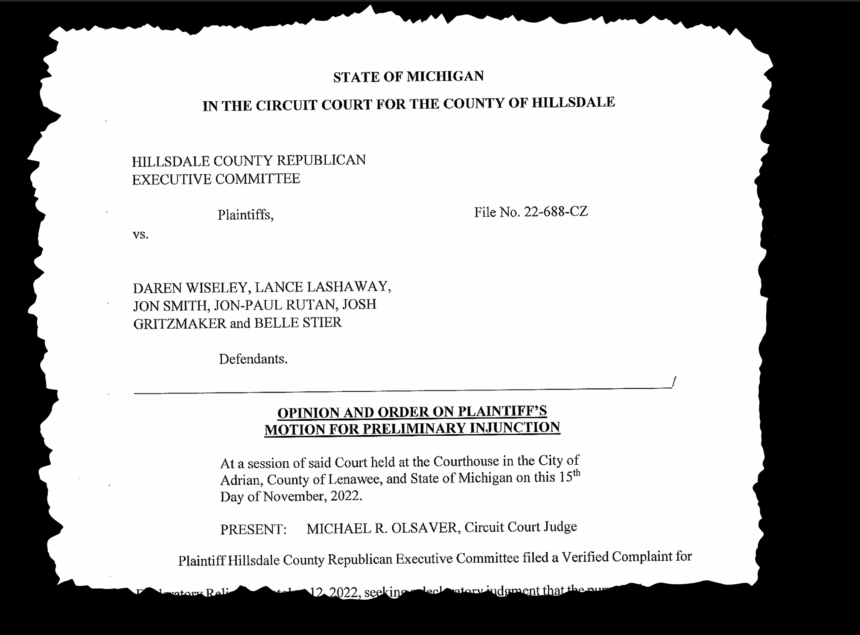 Judge grants injunction against county GOP’s ‘America First’ group ahead of convention