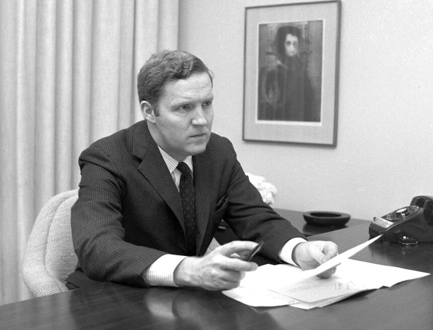 Frank Shakespeare served on the Hillsdale College board of trustees for 37 years