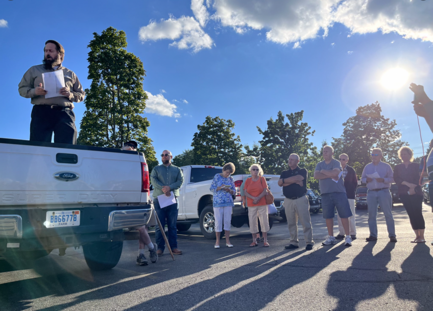County Commissioner Brent Leininger led an alternate county convention in August after HCRP leadership barred delegates from attending. Courtesy | Twitter