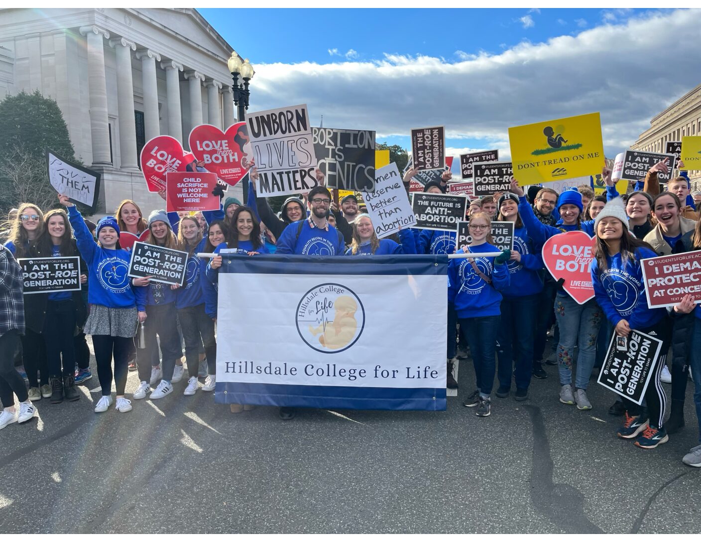 Record number of students travel to March for Life