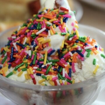 Sprinkles do not belong on ice cream