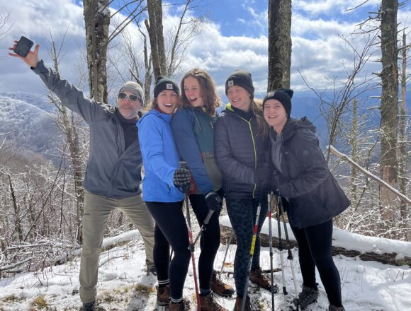 Setting out for Appalachia: students hit the trail