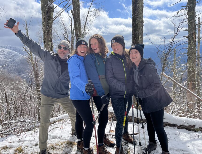 Setting out for Appalachia: students hit the trail