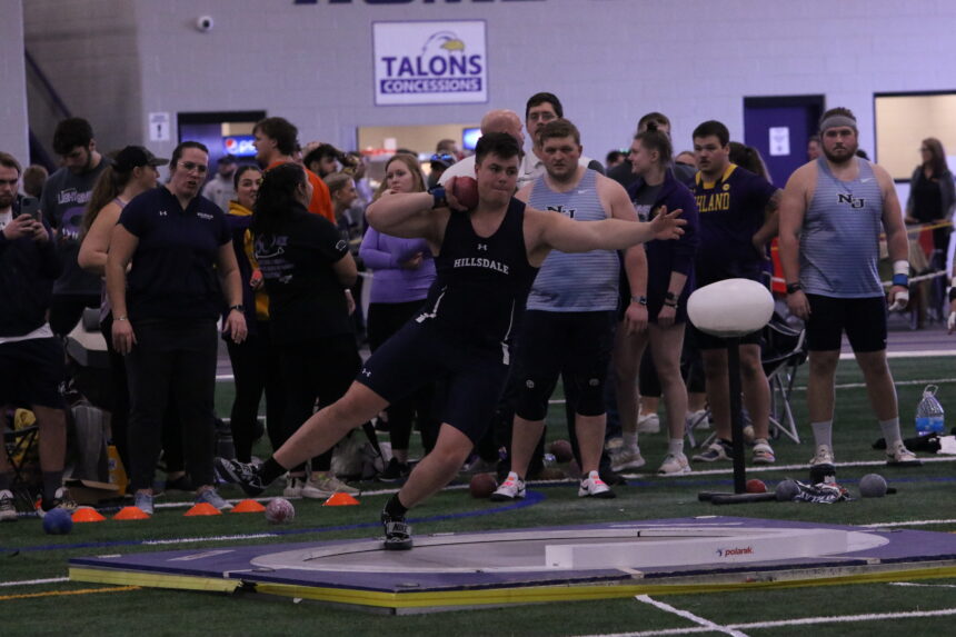 Hillsdale starts season, Haas earns qualifying mark