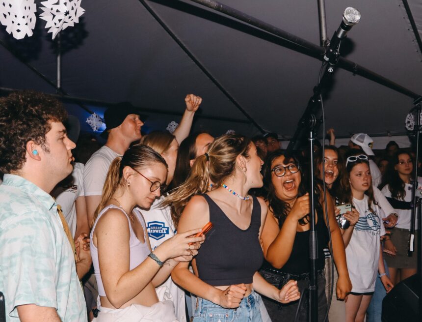 Students show up, bands showdown