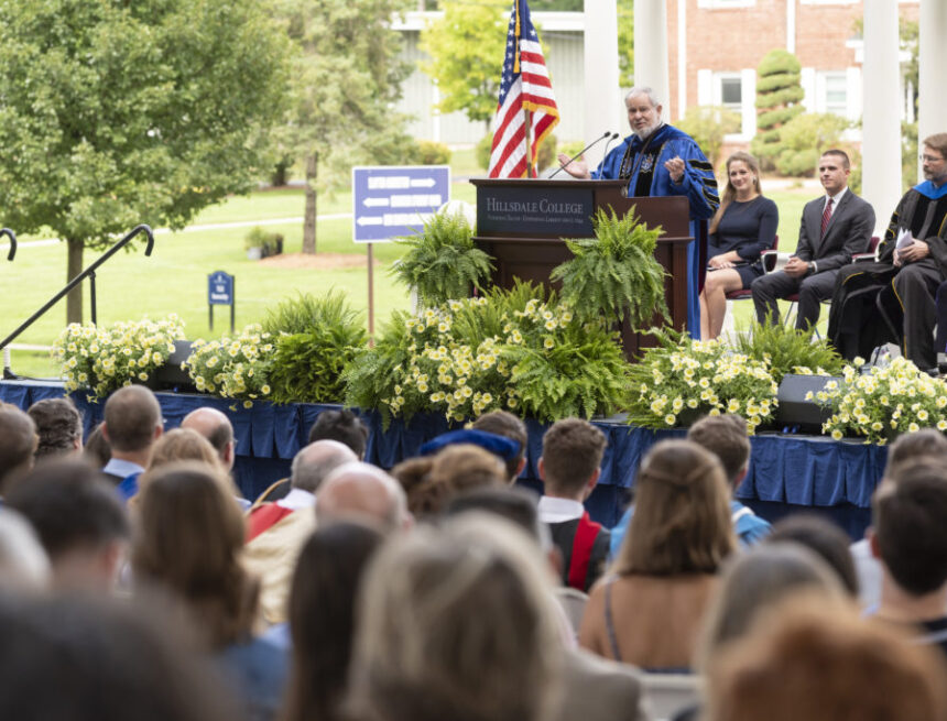 Freshman Convocation August 25, 2019Larry Arnn More than a score: class of ’27 brings fresh artistic interests